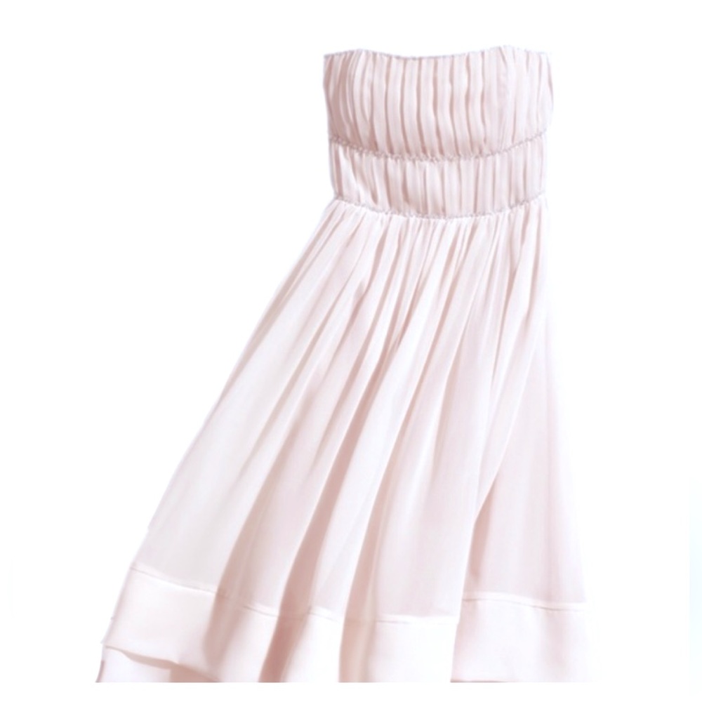 H&M conscious collection chiffon dress
